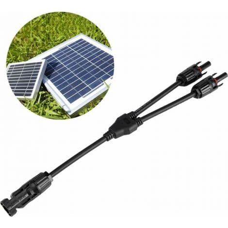 Par Y-typ kontakter för solcellskabel, panelkabel, Y3 grenkontakter, Y-formade PV-kontakter