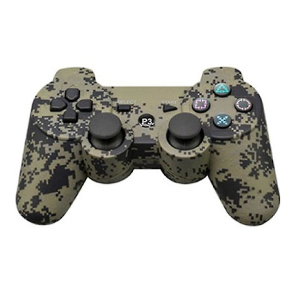 Stuff Certified® Gaming Controller for PlayStation 3 - PS3 Bluetooth Gamepad Camo