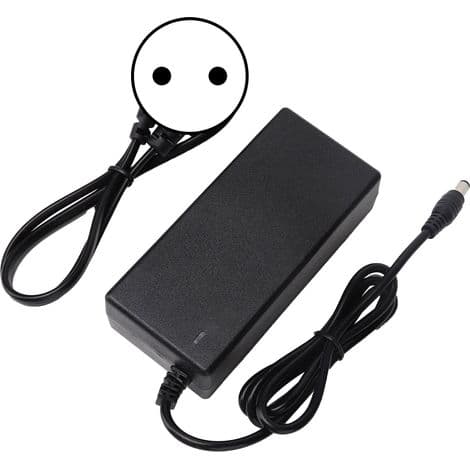 42V 2A AC-adapter til 36V lithiumbatterier, universaloplader med EU-stik - 100-240V AC
