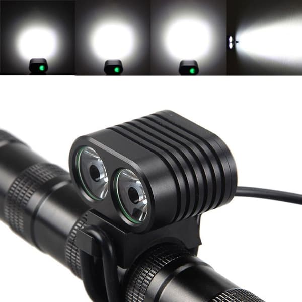 Oppladbar LED-hodelykt med bevegelsessensor - Camping, lesing, fotturer