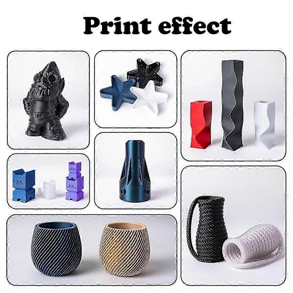 Hotend för -3 Combo Print- Extruder Kit Värmeblock Värme- Termistor med Extra 0.4MM Munstycken