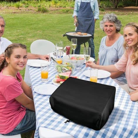 Vattentätt skyddsöverdrag för pizzaugn, Oxford 420D, 80 cm