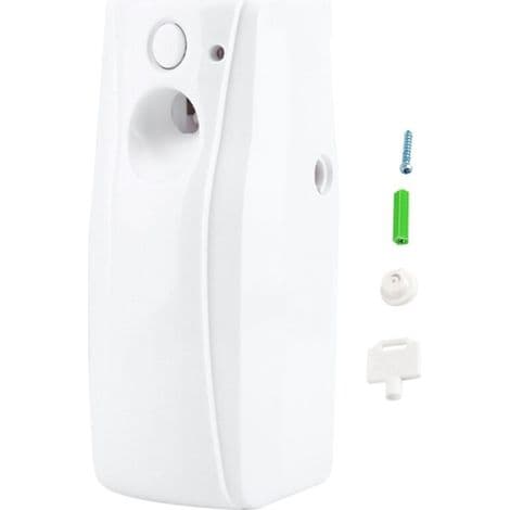 Luftfräschardispenser, aerosolpulverdispenser, automatisk väggmonterad luftfräscharpulverdispenser med smörjlock