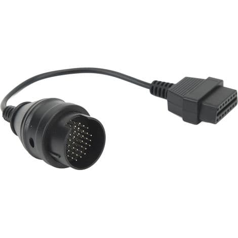 OBD2 38-bens diagnostisk adapter til Mercedes, kraftigt ABS-kabel, 28 cm, Plug-and-Play til læsning af fejlkoder