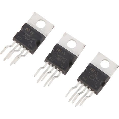 (R) 3 stk. TDA2030A enkelt op-amp operationsforstærker lyd IC-chips 5 ben