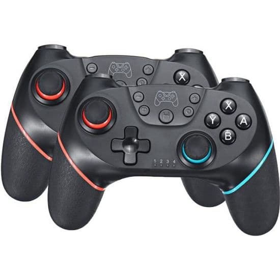 Gamepad - M2 - Nintendo Switch - Trådlös - Bluetooth - Inbyggd Vibration