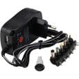 30W EU Universal AC-DC Strømadapter Plug-in Opladeradapter 6 Adaptere 3V-12V@cd252