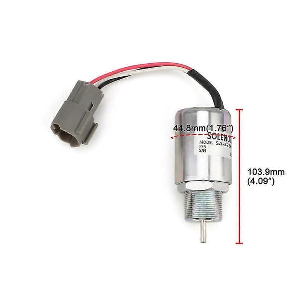 Utsökt Toro Bränslestopp Solenoid SA-3725-12 för S3L2 EC15