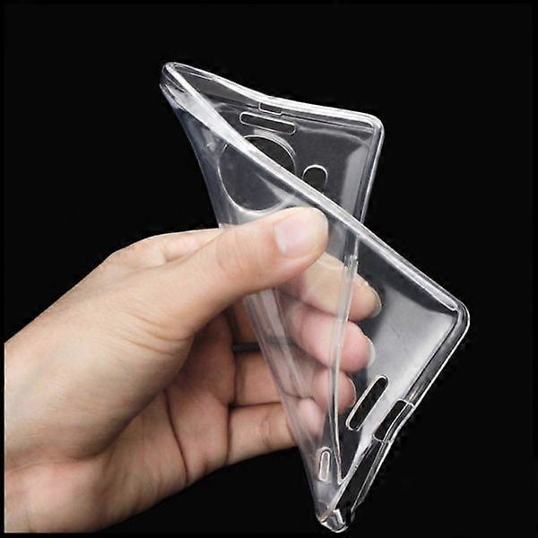 Sony Xperia M5 Skal i transparent gummi, Transparent