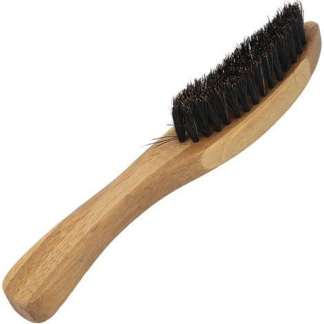 Skäggborste i naturträ för skäggvård och formning för män