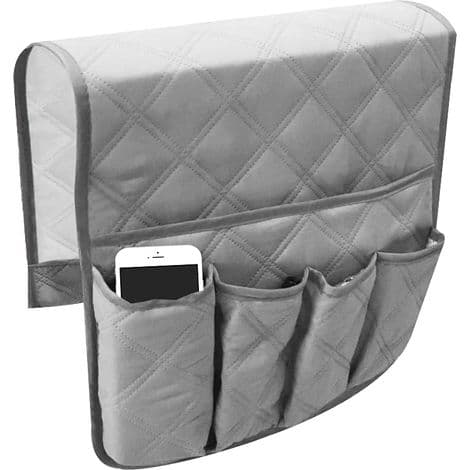 Sofaoppbevaring, fjernkontrollholder, sofaputeoppbevaring, slitesterk myk handlekurvorganisering, vanntett sofaputeoppbevaring