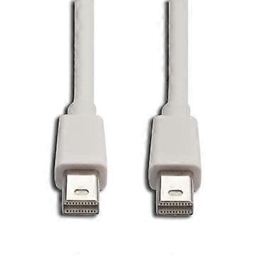 Mini Displayport til Mini Displayport Adapterkabel - Hvit (1,8 m/6 fot)