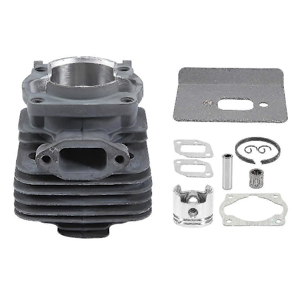 44mm 52cc Cylinder Assy 1e44f-5 44f-5 44-5 Bg520 Cg520 Monteringskit Ring Stift Clip Återuppbyggnad Trimmer P