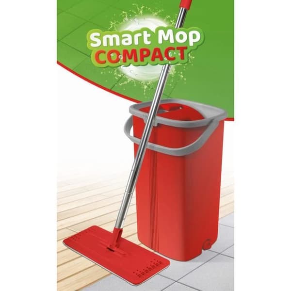 Smart Mop Compact – Pakke med 2 mikrofiberudskiftningsmoppepuder