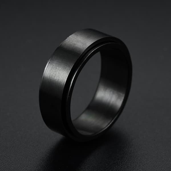 Ringer rustfritt stål 6-pakning flerfarget 20 mm