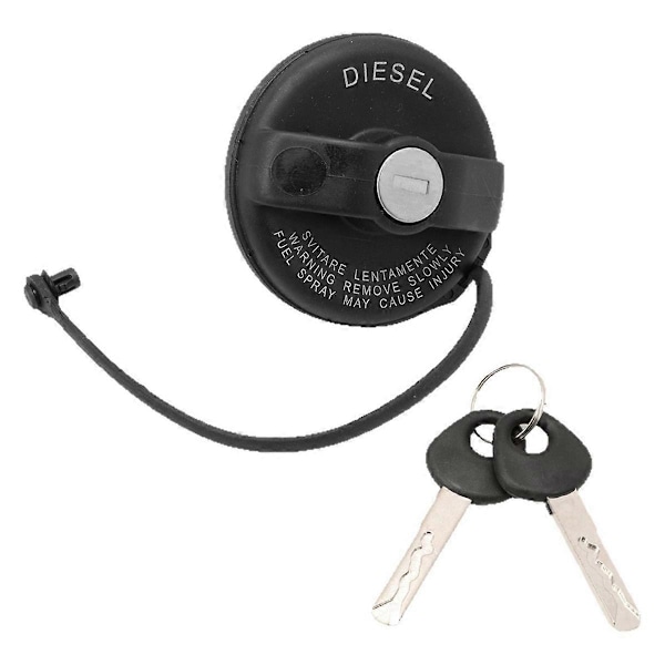 Tanklock med 2 nycklar för Fiat 71802900 Bil Tanklock