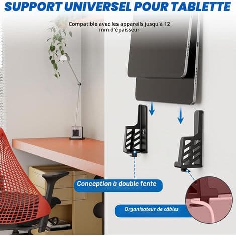 Universellt väggfäste för surfplatta, smartphone och e-läsare