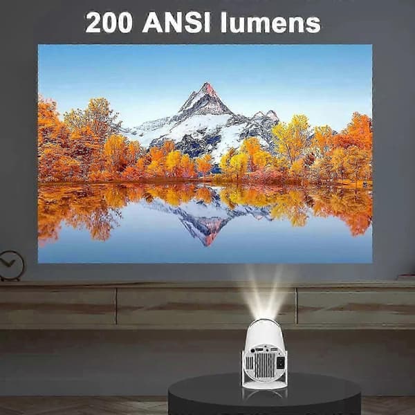 2025 Uusi 5G 4K -projektori, Smart HD LED, WiFi, Bluetooth, HDMI, USB, Android