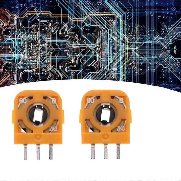 hg30PCS Joystick Potentiometre Sensor Modul Kit til Controllere 2.3Kohn 3D Thumbstick Akse Modstande Reparationsdel