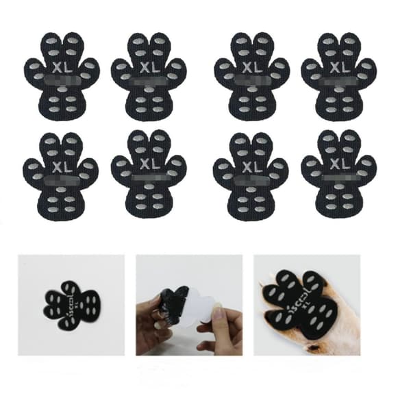 Vattentäta och halkfria tassdynor, 24-pack XL