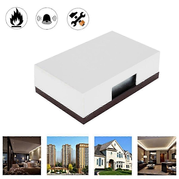 3X 220V Trådbunden Dörrklocka Manuell Ding-klocka för Hem Hotell Kontrollsystem Timbre Puerta Casa Smar
