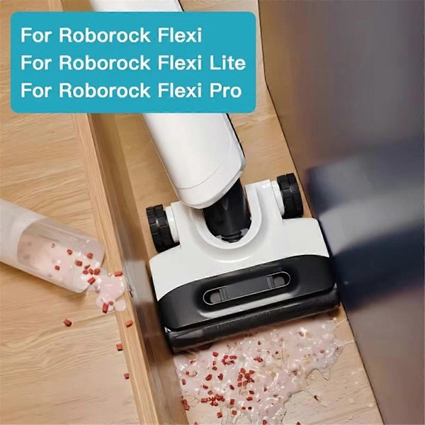 Tilbehørssæt til Roborock Flexi/Flexi Lite/Flexi Pro våd/tør støvsuger med børsteruller HEPA