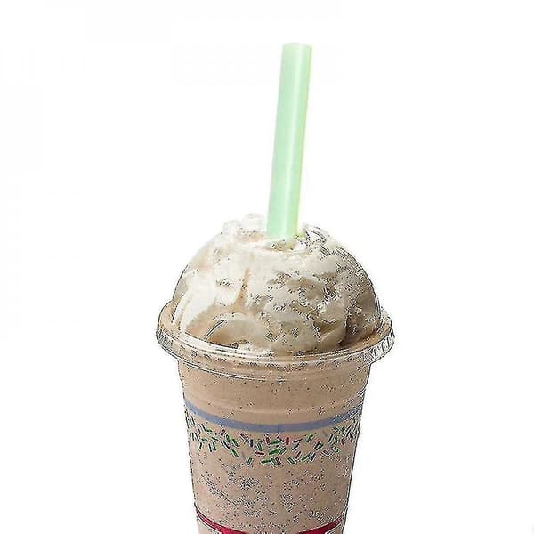 Färgglada stora sugrör för bubbelsmoothie