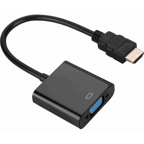HDMI (han) til VGA (hun) videoadapter - 720p/1080p konvertering