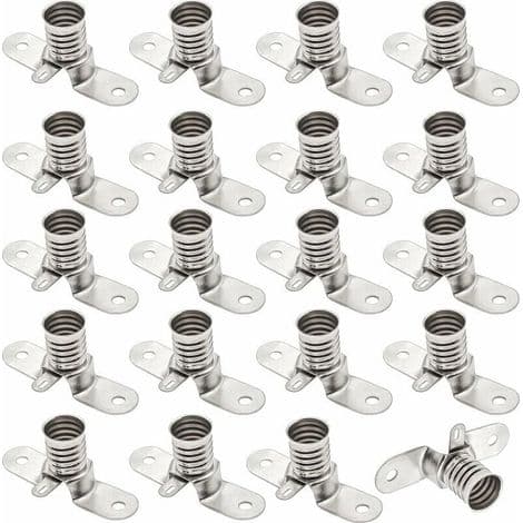E10 Pæresokkel E10 LED-pærer 20 STK 6V E10 med loddeterminaler for hjemmeeksperimentkrets Elektrisk testtilbehør