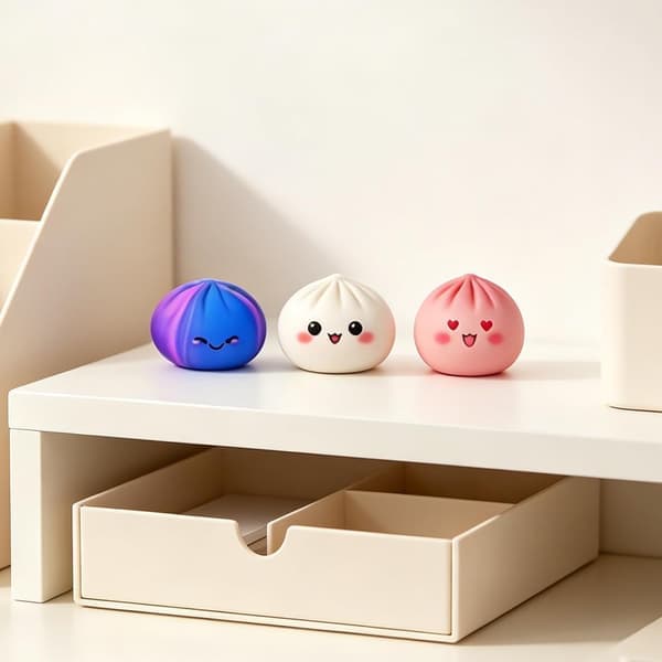 Squishy Dumpling Mystery Julekalender Dumpling Squishies Mysterieboks med 24 STK/8 STK Tilfældige Overraskelses Squishies til Angstlindring Hånd