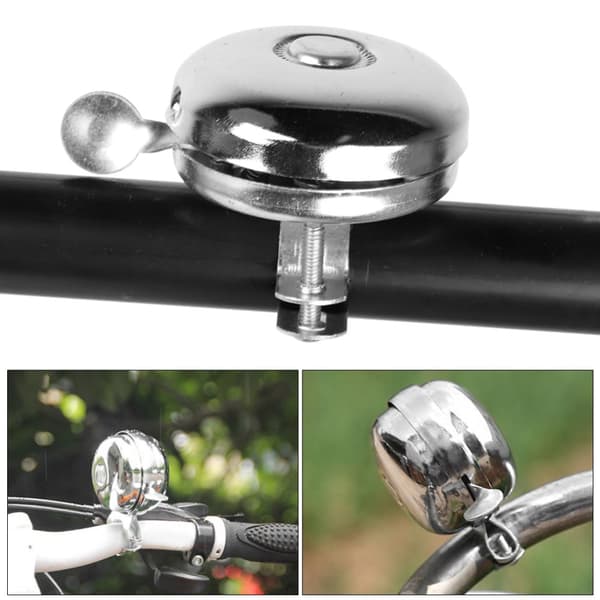 Høj Klassisk Metal Cykelklokke - Cykelstyr Tilbehør