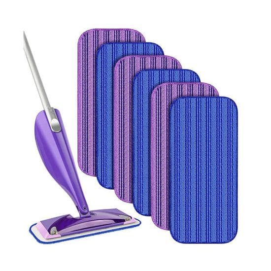 Kompatibel med erstatningstilbehør til Swiffer WetJet moppehoveder (tør og våd gulvrengøring)