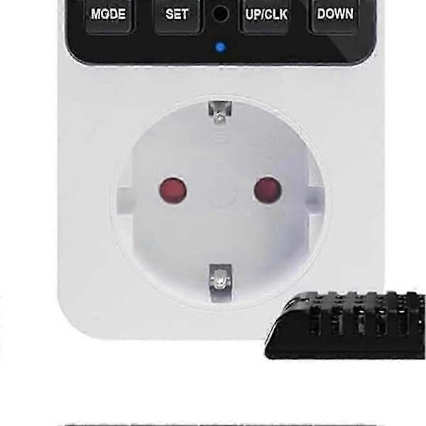 Fuktighetskontroller Temperaturkontakt 230 V Bryter Termostat EU-plugg