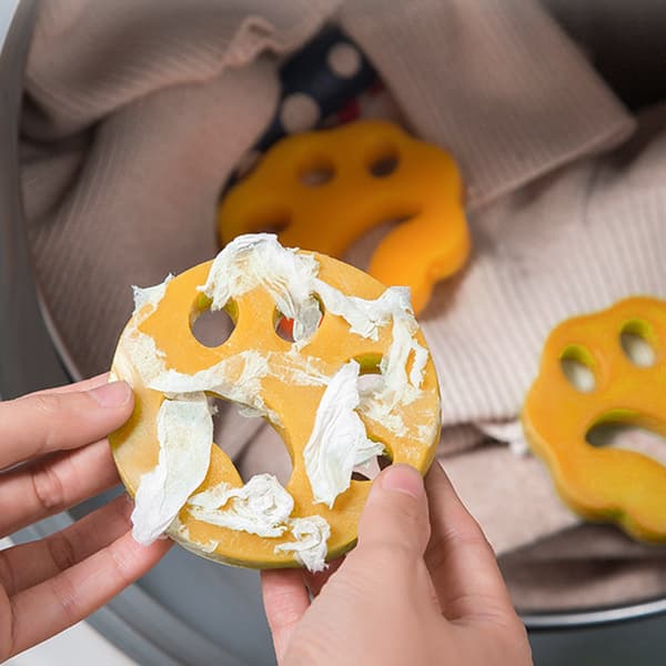 Återanvändbara ludd- och hårfångare, 10-pack Orange