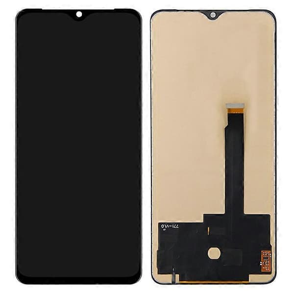 LCD-skärm och digitizer-monteringsdel (TFT-version, utan logotyp) Kompatibel för OnePlus 7T