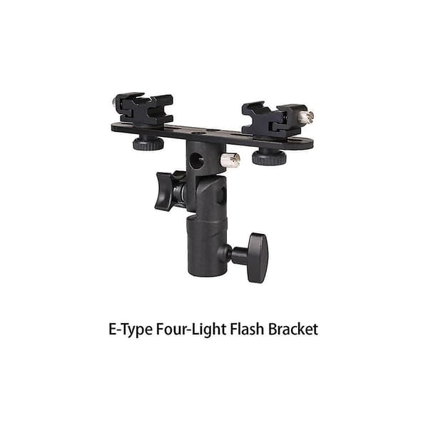 Flash Base Reflektor Flash Guide Fotografering Fylllys Stativ Telefon Multi-posisjon Live Streaming Slide Stativ, a