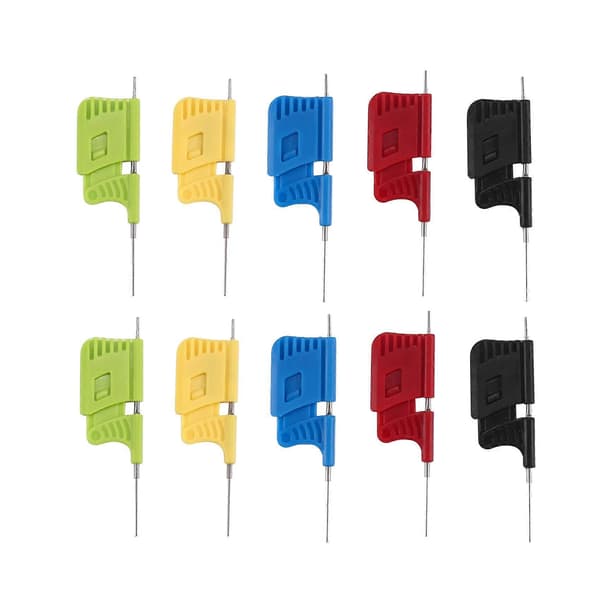 10 stk. SDK08 Test Clip SMD IC Testklemmer for elektrisk testing Ultra Small Clip Test Chip