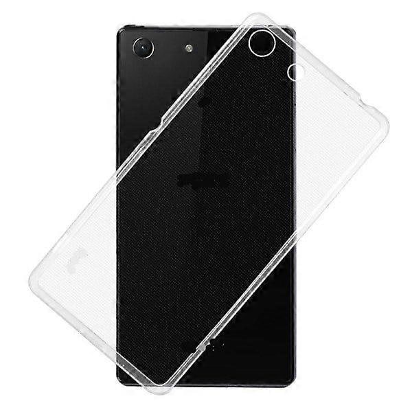 Sony Xperia M5 Skal i transparent gummi, Transparent