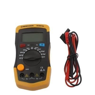 Digitalt multimeter kondensator kapasitanstester 6013 XC6013L gul