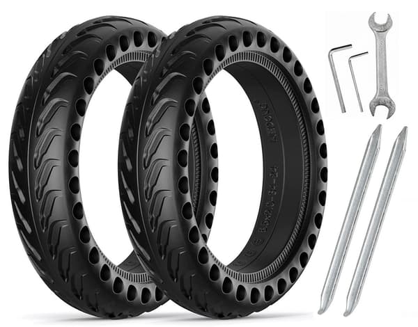 2-pack - Xiaomi-däck - Punkteringsfria / Elscooter Elsparkcykel