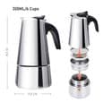 Italiensk kaffemaskine - Service - 300 ml - Rustfrit stål - Til voksne