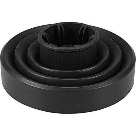 Hårfønerdiffuser - Universell Sammenleggbar Design - Kompatibel med 43 til 66 mm Dyser - For Krøllete og Bølgete Hår - 1 Stykke