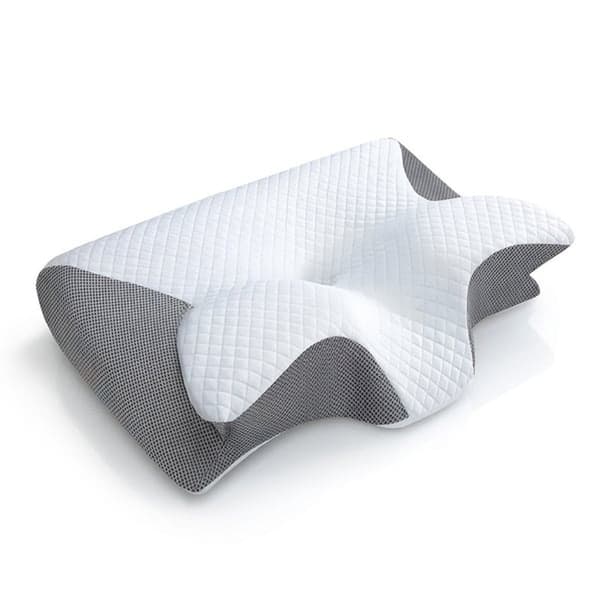 Ortopedisk kudde / Memory Foam-kudde — Andningsbar och nacksmärtlindring — 1-pack