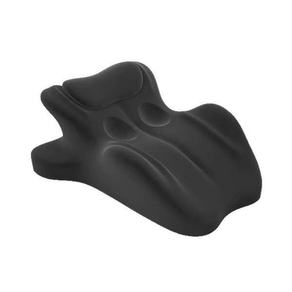 27° Ergonomisk Parpude — Premium Hukommelsesskum Multifunktionel Støttepude | (Sort)