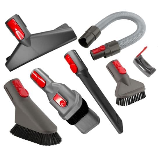 Udskiftningsbørsteværktøjssæt til Dyson V15 V12 V11 V10 V7 V8 Absolute Detect Cyclone Støvsuger, Tilbehør til