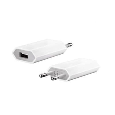 Hvit USB-strømplugg