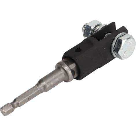 1/2\" Krom-vanadium stål sakseløfteradapter, kompatibel med dobbelt hulring, boremaskinesæt, hurtig billift