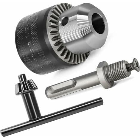 SDS-Plus 1,5-13 mm 1/2-20 UNF istukka-adapteri avaimella