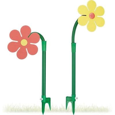 Trädgårdsblommespridare 6m, röd gul 105x28x28cm