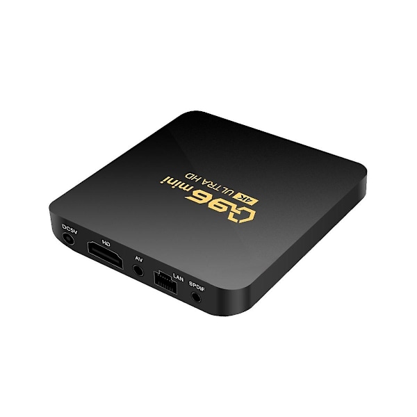 Q96 Mini Smart Tv Box 4k Set Top Box 1gb+8gb Core Android Tv Set Top Box Nätverks Tv Spelare Us Kontakt